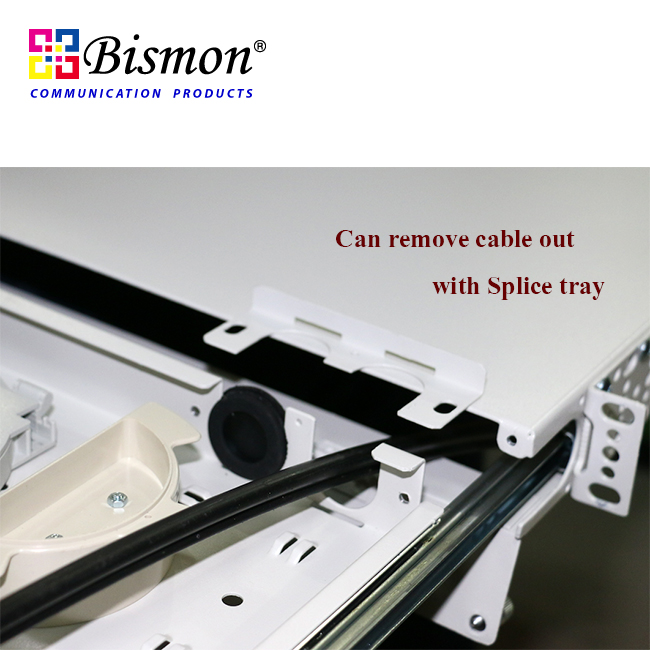 ODF Rack Mount Fiber Enclosure 1 U Slide Out 1-36 Port-Unload (กล่องเปล่า)